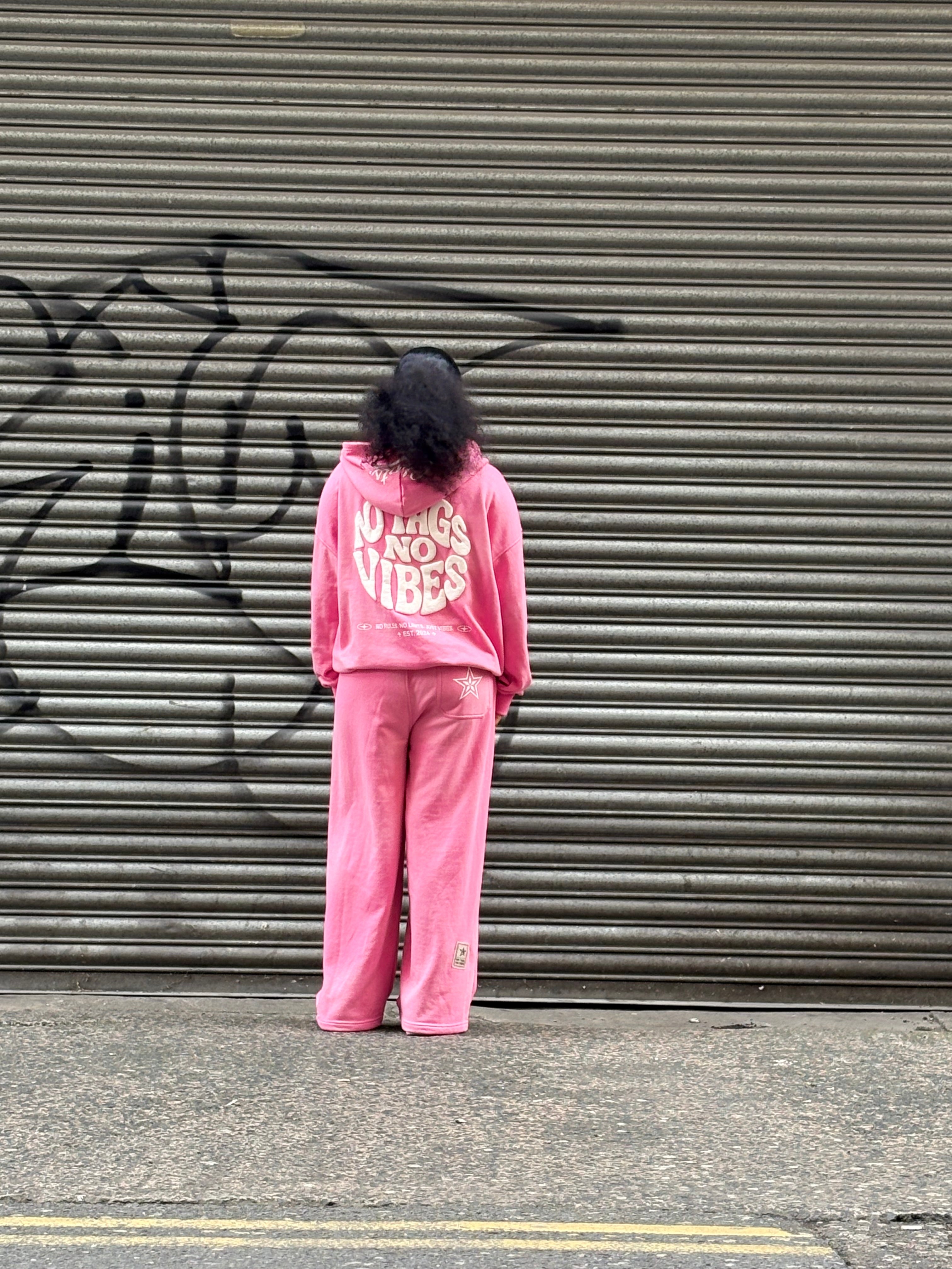 Pink washed Hoodie