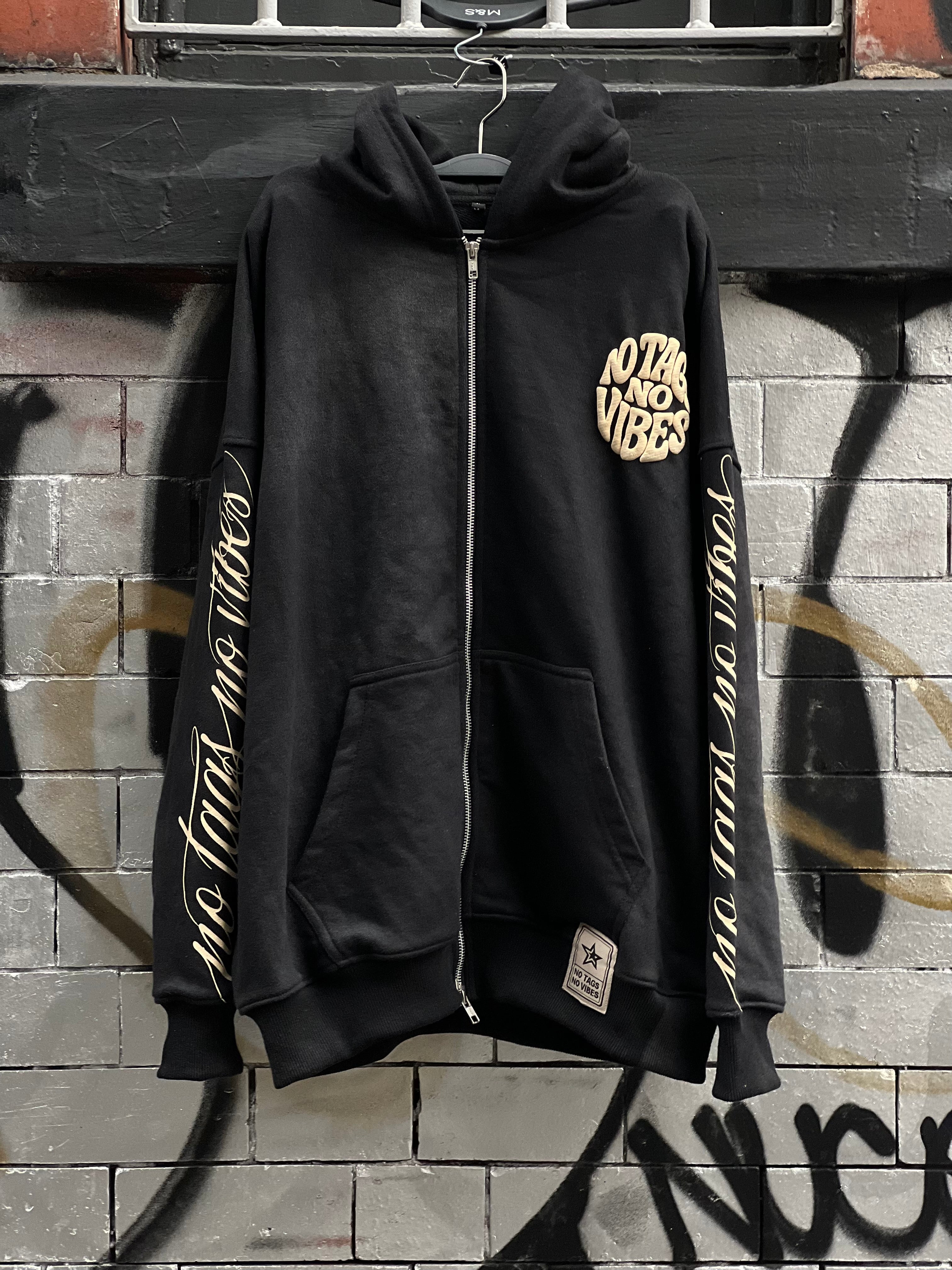 Black washed Hoodie