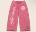 Pink washed sweatpants