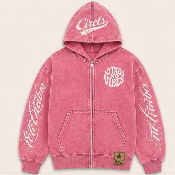 Pink washed Hoodie