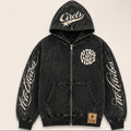 Black washed Hoodie