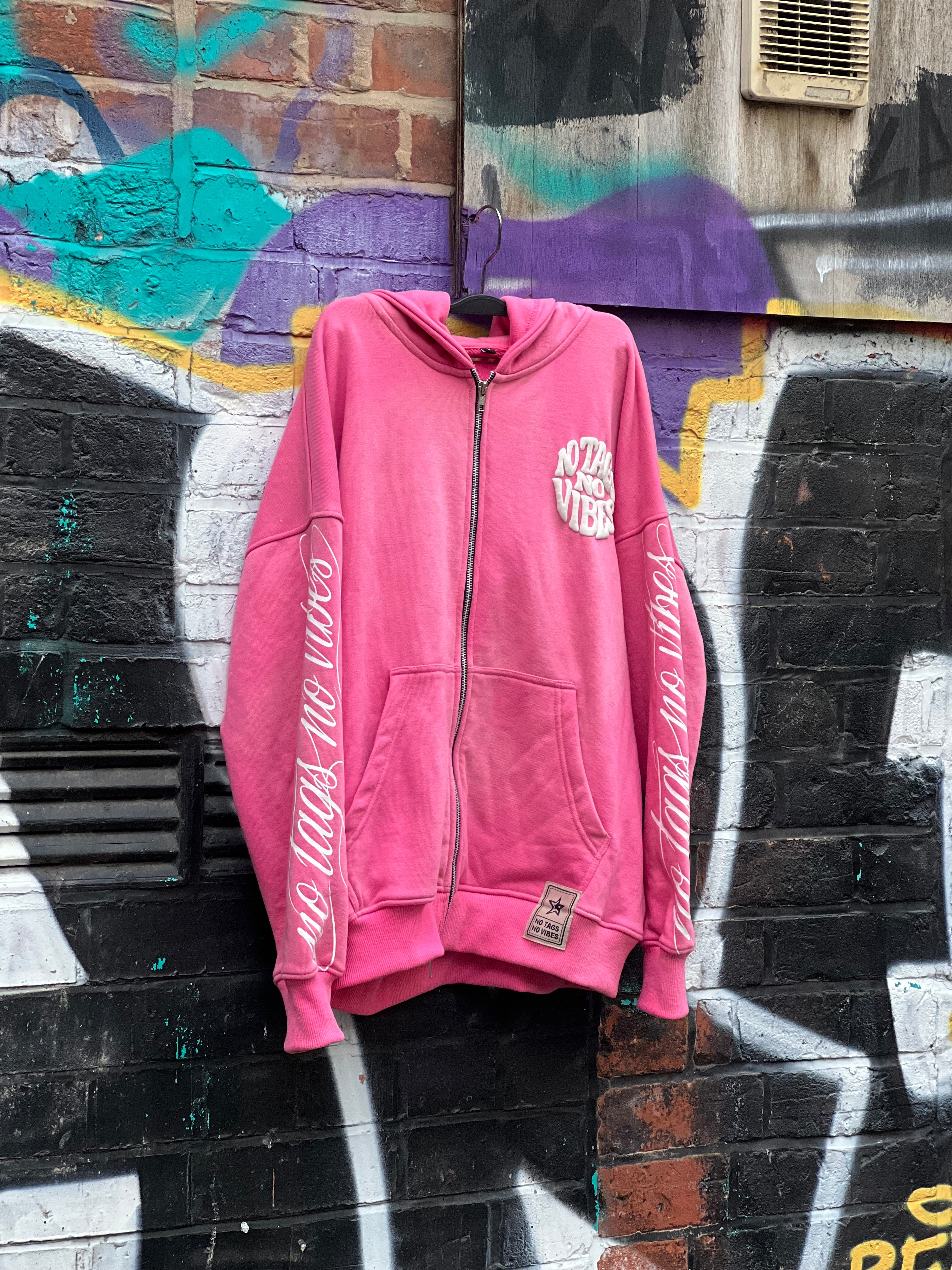 Pink washed Hoodie
